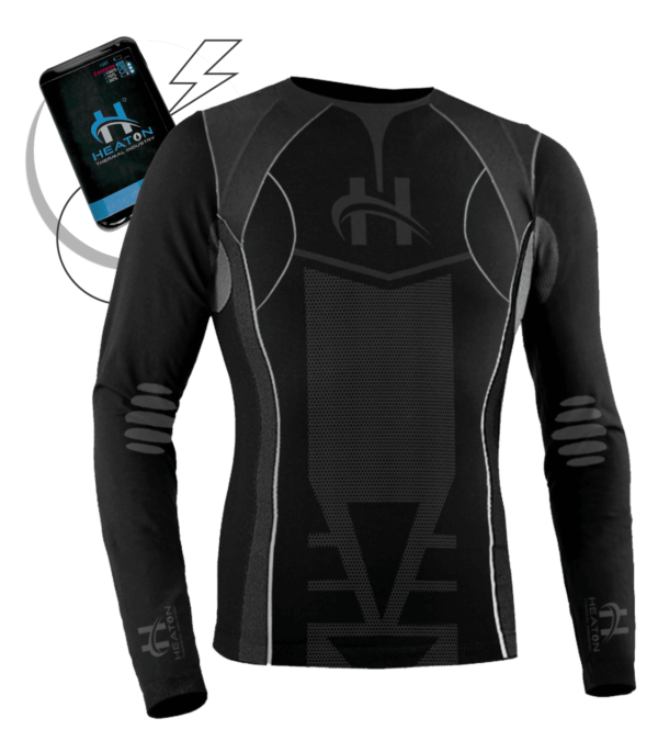 Heaton Wear Sport Battery Heated TShirt Heating Thermal Shirt